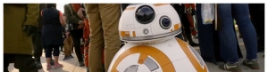《原力觉醒》新幕后视频：片场的BB-8和受训的两大主演！
