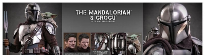 Hot Toys新品发布：安泽尔人机器人专家、曼达洛人与古古