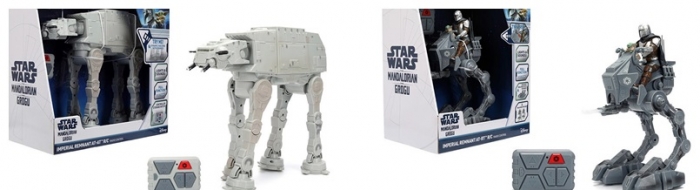 电影《曼达洛人与古古》中的步行机追逐场景被制成多款玩具 ...