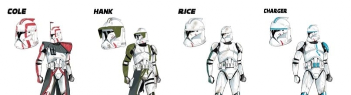 《星球大战：超空间故事集》漫画《异等小队：离群特工》第1期将出现四位新克隆人 ...